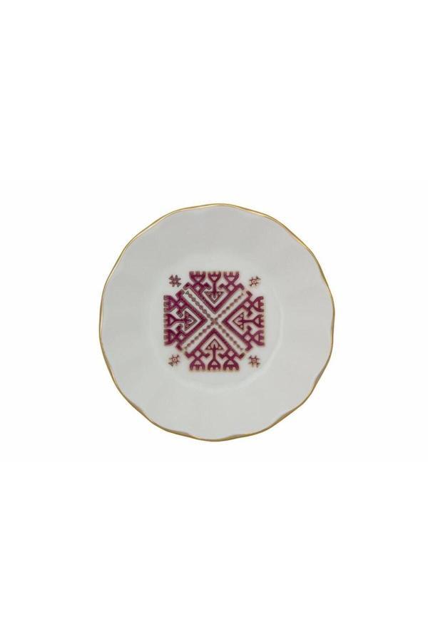 Porland Arabesque Desen Çay Tabağı Tekli 11cm 04alm006025 - Image 1