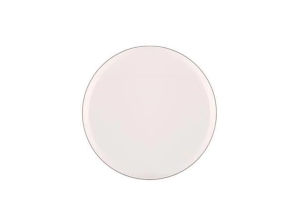 Porland Chopin Platin Düz Pasta Tabağı 21cm Tekli 04ALM006695 - Image 1