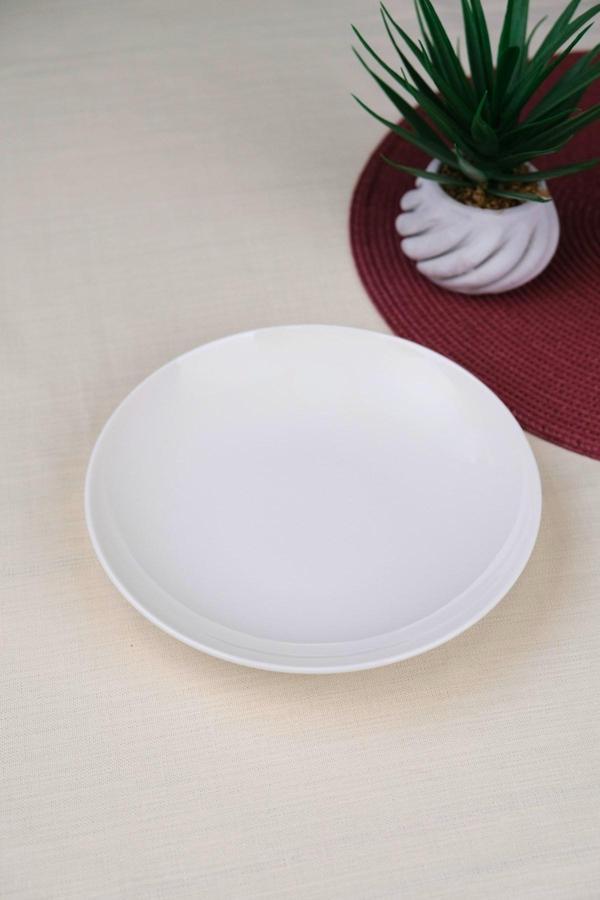 Tabak Evi Porselen Chic Çukur Tabak 19,50cm 550cc Tekli - Image 1