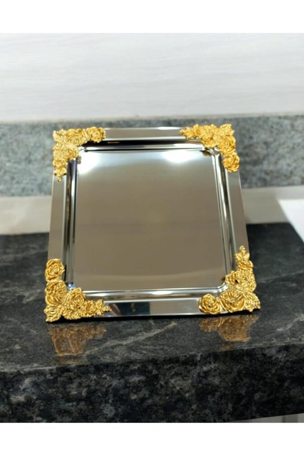 Hediye Köşkü 6 adet Tek Kişilik Kahve Sunum Tepsisi -6 adet - Image 1