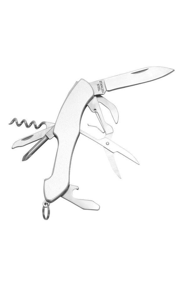 Mini Çok İşlev 9 Fonksiyonlu Amaçlı Katlanır Doğa, Kamp, Askeri , Deprem İlk Yardım Hobi Cep Çakısı - Image 1