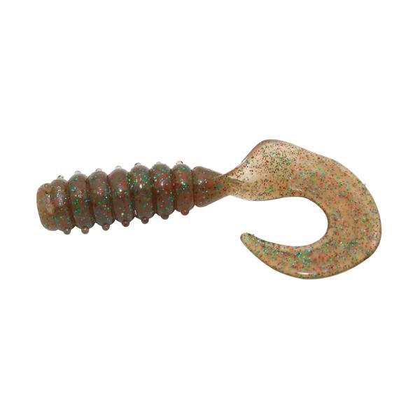 HanFish Gurt 6cm 8 Adet Orak Kuyruk Silikon Yem GT-100 UV Bloodworm - Image 1