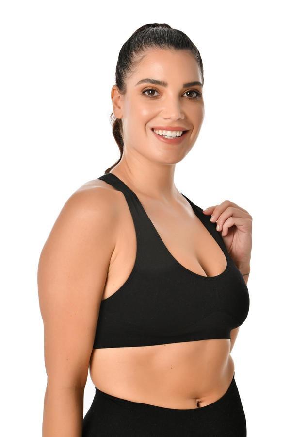 Sweet Korse Sports Kadın Toparlayıcı Kalın Askılı Spor Bustiyer Korse - Image 1