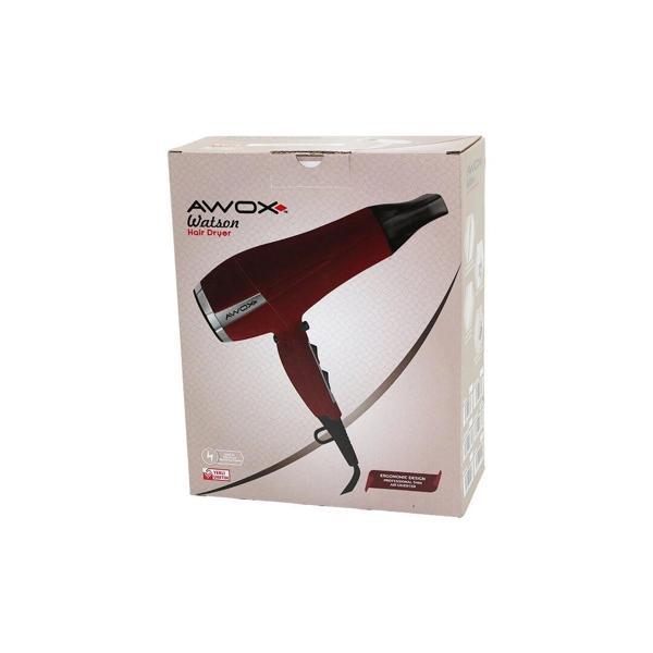 Awox Watson Kırmızı Saç Kurutma - Fön Makinesi Soğuk Üfleme 2 Kademe Fan - 3 Kademe Sıcaklık 2400w - Image 1
