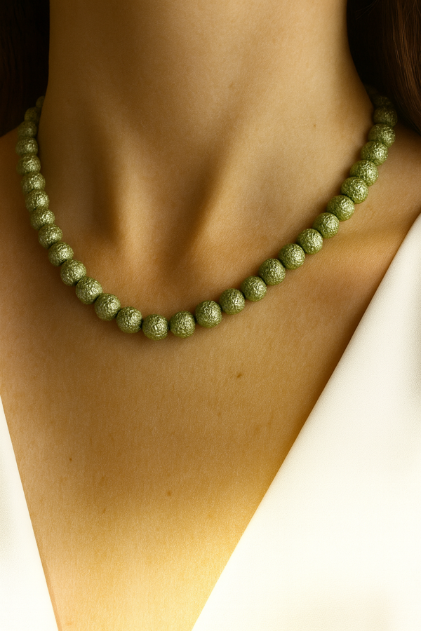 İnci Toplu Renkli Kadın Bijuteri Kolye - Image 1