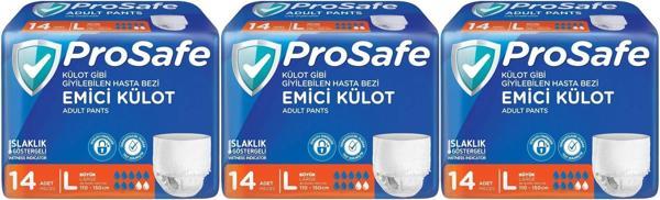 Prosafe Emici Külot Hasta Bezi L - Büyük - Large 42 Adet (3PK*14) - Image 1