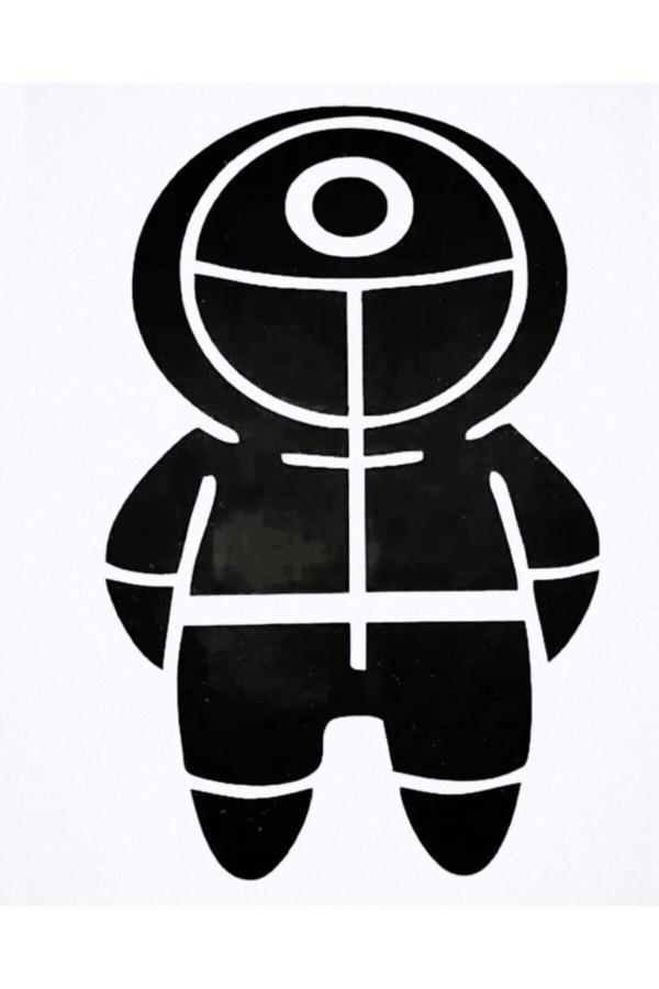 Kıvırcık Yoga Squıd Game (Oto-Motor-Laptop-Duvar-Dekor) 20 X 30 Cm - Image 1