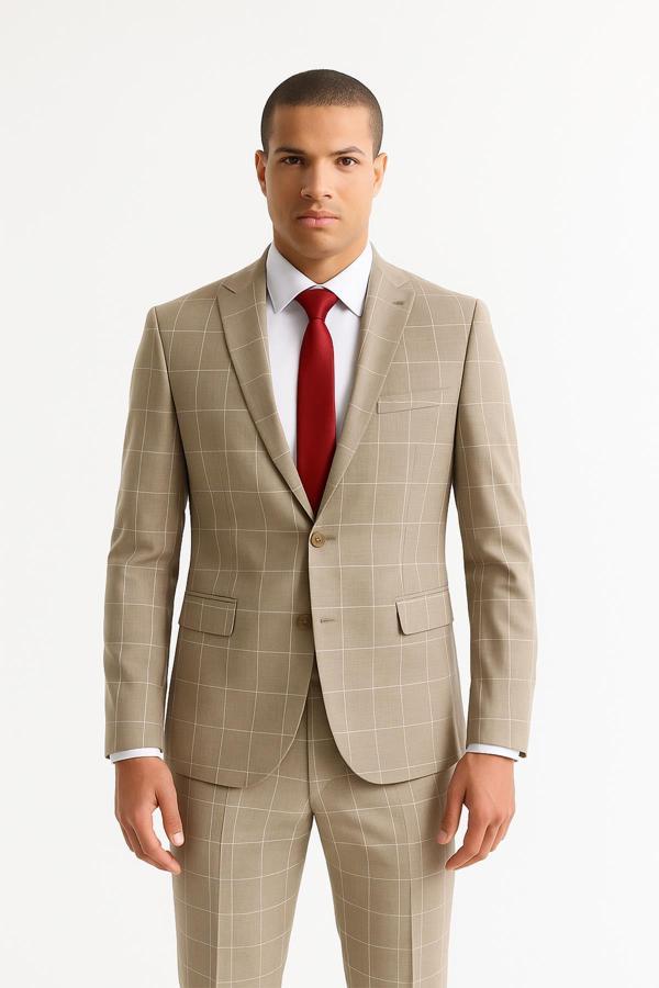 Erkek Takım Elbise Slim Fit - Image 1