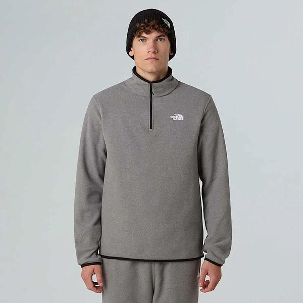 The North Face Erkek Yarım Fermuar Sweatshirt Glacier Fleece 1/4 Zip Jacket Nf0A8D0Qcqı1 - Image 1