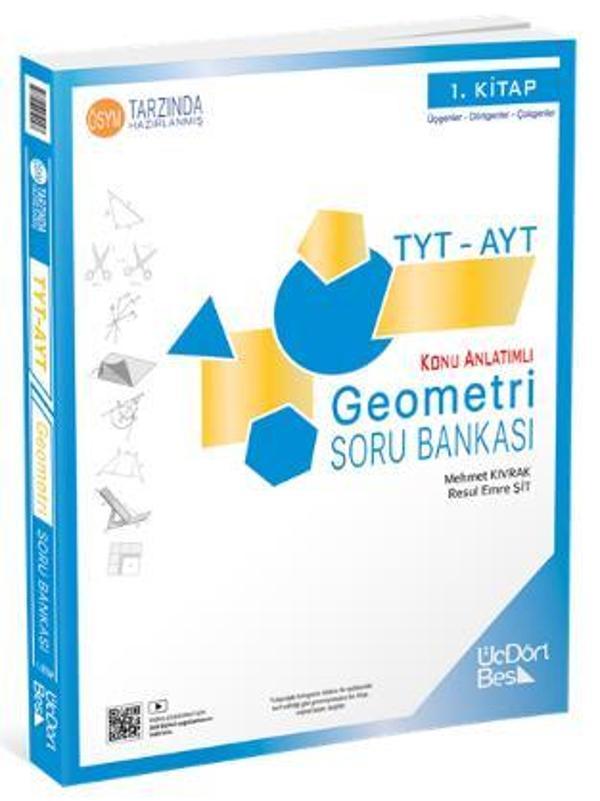TYT-AYT Geometri Soru Bankası 2025 - İş Bankası Kültür Yayınları - Image 1