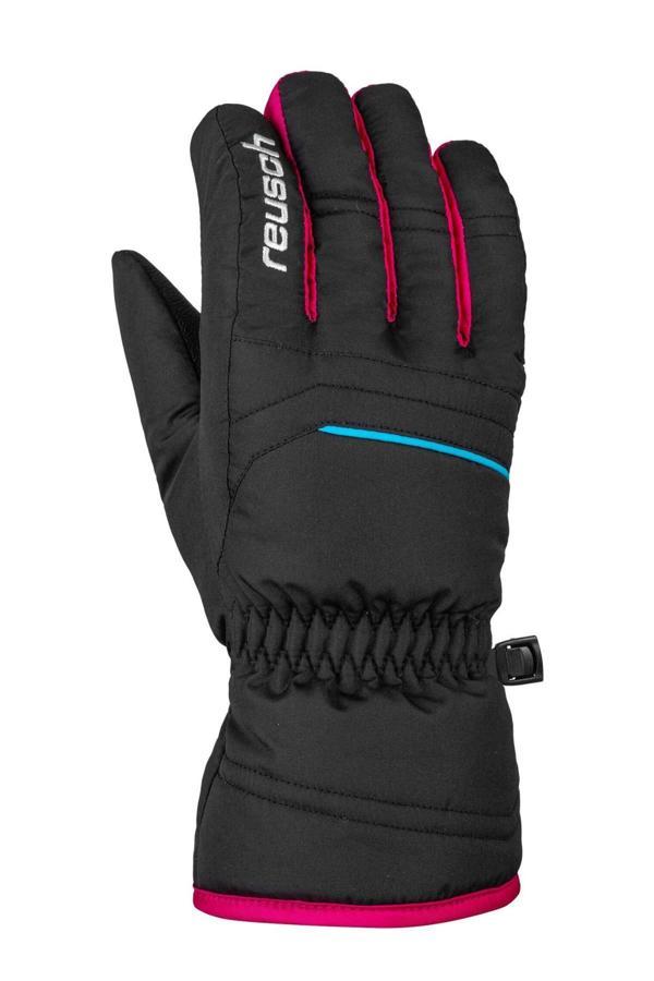 Reusch Alan Çocuk Kayak Eldiveni Siyah/Pembe - Image 1