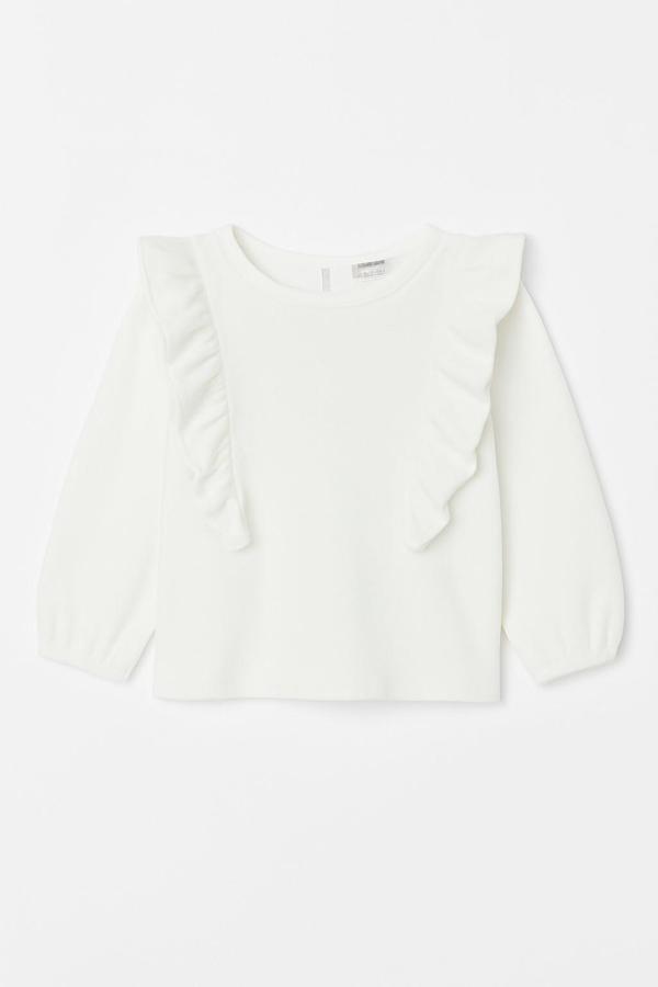 Önü Fırfırlı Kız Çocuk Bluz - Image 1