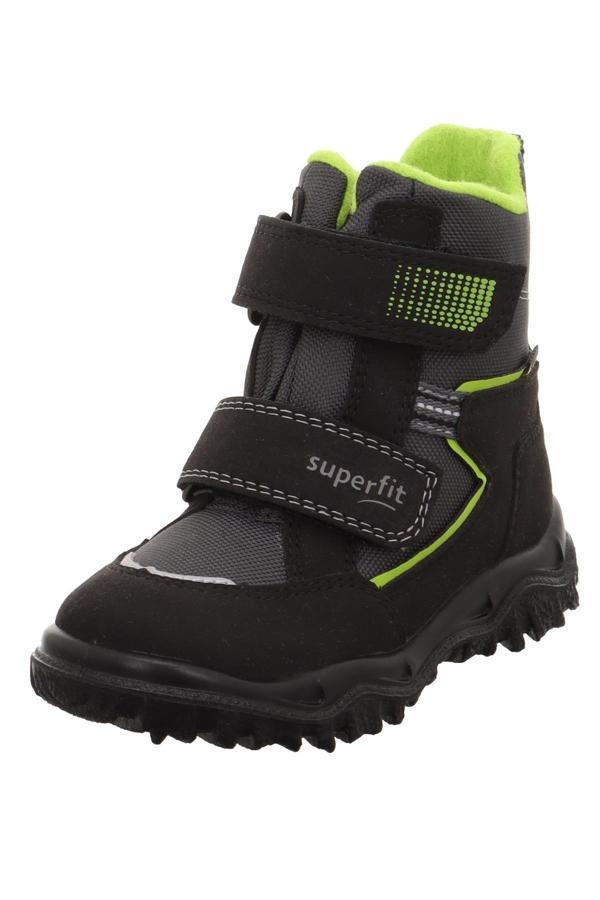 Superfit Husky Çocuk Bot Siyah/Yeşil - Image 1