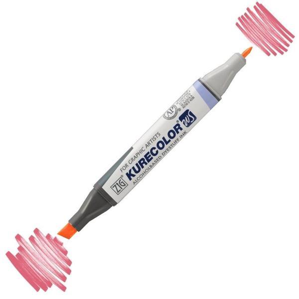 Supertrend Kurecolor Twin S Grafik Çizim Marker Kalemi 204 Light Carmine - Image 1