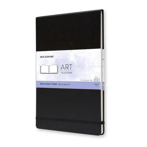 Supertrend Art Collection Album Sert Kapak Suluboya Defteri 21x30 cm. 200 gr. 60 Sayfa Siyah - Image 1