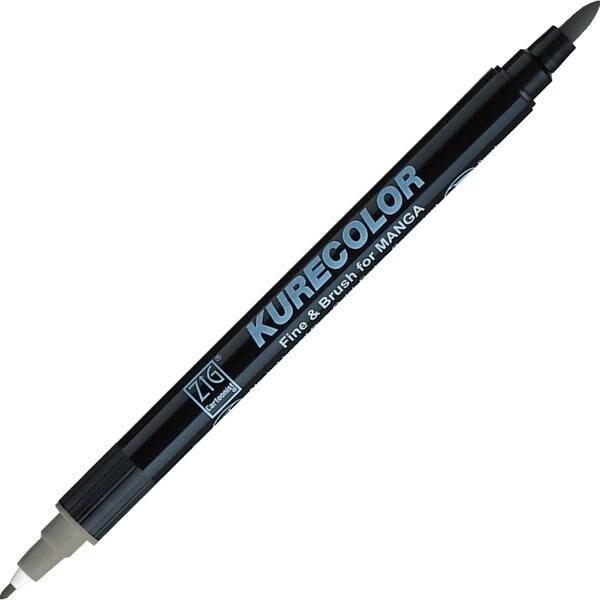 Supertrend Kurecolor Fine & Brush for MANGA Marker Çizim Kalemi C.05 Cool Gray 5 - Image 1