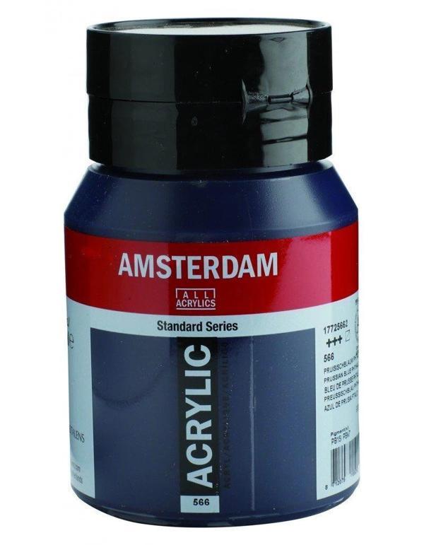 Supertrend Amsterdam Akrilik Boya 500 ml. 566 Prussian Blue - Image 1
