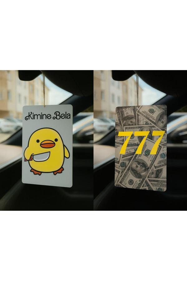 B34R Kimine Bela Ve Dolar Manifest 777 - İkili Oto Kokusu - Dekoratif Araç Kokusu Ve Aksesuarı - Image 1
