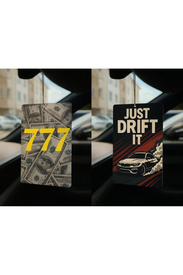 B34R Dolar Manifest 777 Ve Just Drift It - İkili Oto Kokusu - Dekoratif Araç Kokusu Ve Aksesuarı - Image 1
