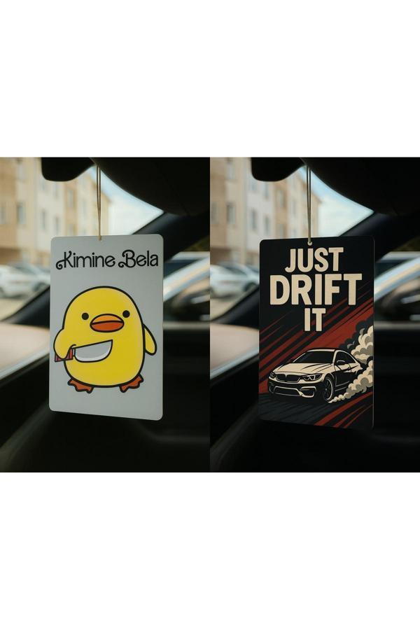 B34R Kimine Bela Kimine Fena Ve Just Drift It - İkili Oto Kokusu - Dekoratif Araç Kokusu Ve Aksesuarı - Image 1