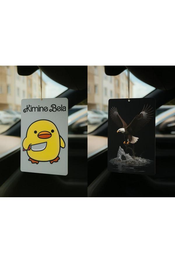 B34R Kimine Bela Kimine Fena Ve Kartal - İkili Oto Kokusu - Dekoratif Araç Kokusu Ve Aksesuarı - Image 1