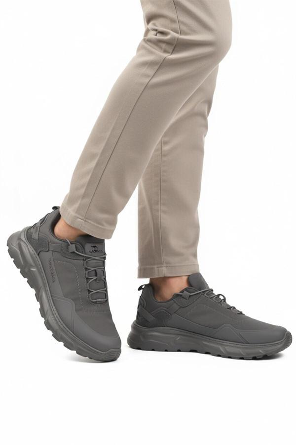 Füme Bağcıklı Erkek Yürüyüş ve Spor Ayakkabı Rainy M - Image 1