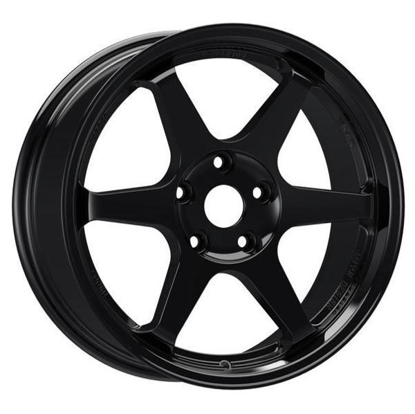 EMR-S1034-11 7.0x16" -4x100 ET35 67.1 Deep Black Gloss Jant (4 Adet) - Image 1