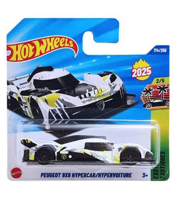 Hot Wheels - Peugeot 9x8 Hypercar - Beyaz (1/64) 2025 Case - Image 1