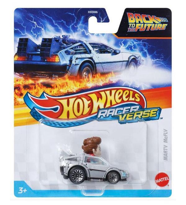 Hot Wheels - RacerVerse Marty McFly (1/64) 2025 Case HKB86 - Image 1