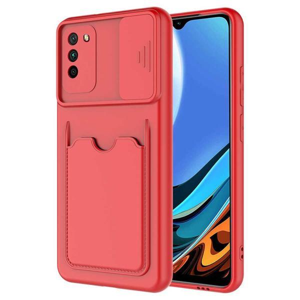 Poco M3 Kılıf ​KHYR Kartix Kapak - Kırmızı - Image 1