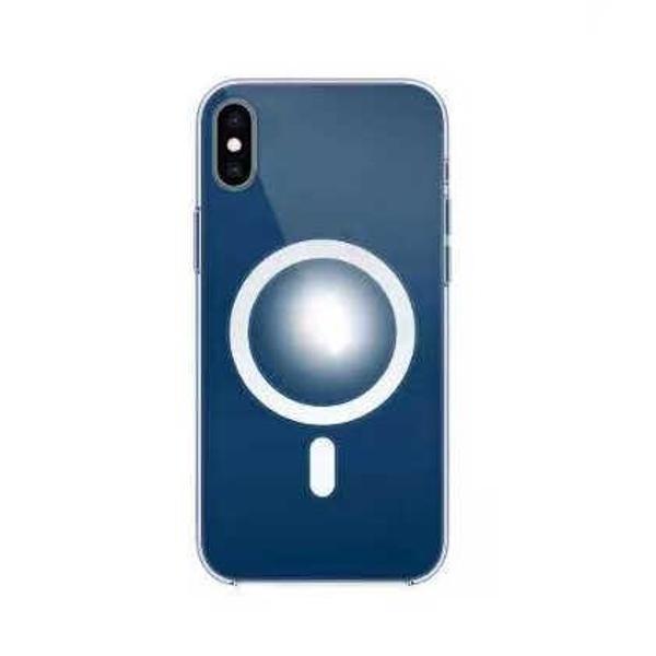 iPhone X Kılıf KHYR Tacsafe Wireless Kapak - Renksiz - Image 1