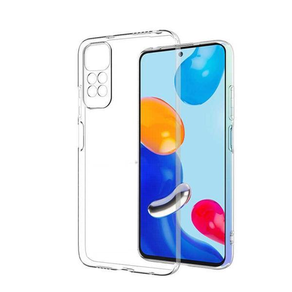 Redmi Note 11S Global Kılıf KHYR Kamera Korumalı Süper Silikon Kapak - Renksiz - Image 1