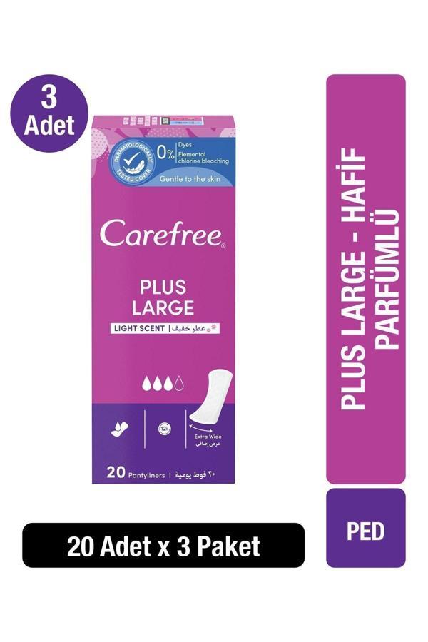 Carefree Refresh Maxi Günlük Ped 20'Li X 3 - Image 1