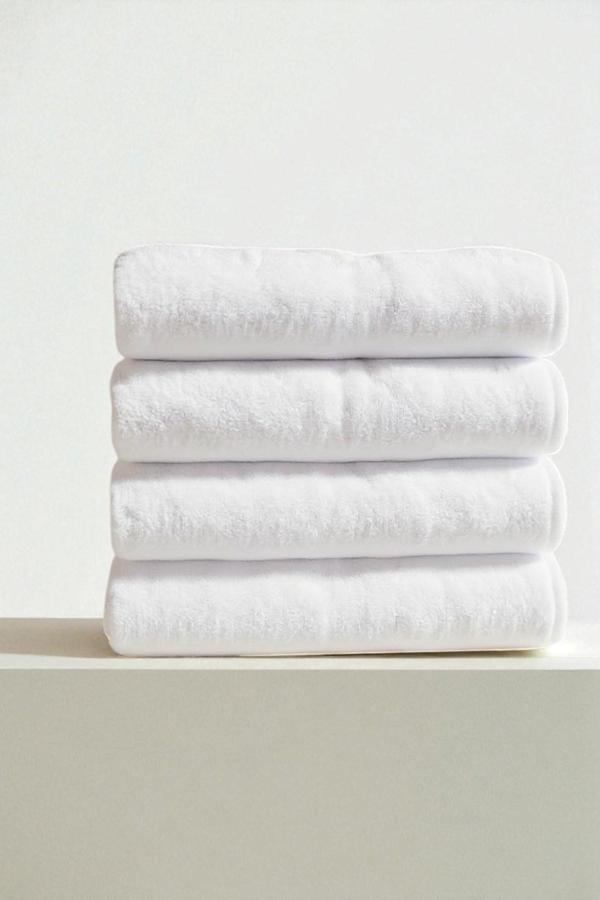 4'lü Büyük Banyo Havlusu - 90x150 Cm, 650gr, %100pamuk, Spa Ve Otel Havlusu, Günlük Kullanıma Uygun - Image 1