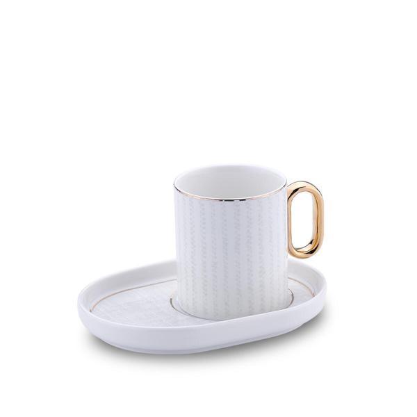 Korkmaz Kappa 4 Parça Kahve Fincan Takımı A8699-3 - Image 1