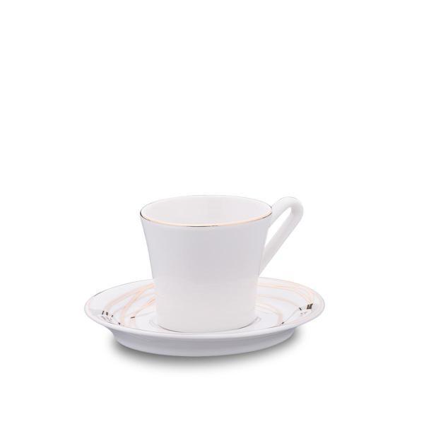 Korkmaz Orient 4 Parça Kahve Fincan Takımı A8644-6 - Image 1