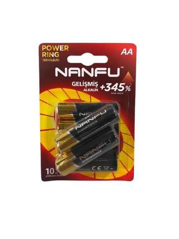 Nanfu Kalem Pil AA Lr6 1.5V Alkalin 6'lı Paket - Image 1