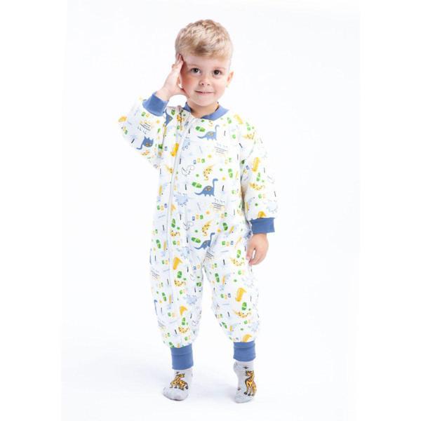 DİNAZOR DESENLİ UYKU TULUMU - TOG 2.5 - Mavi - 4 Yaş Mavi - Image 1