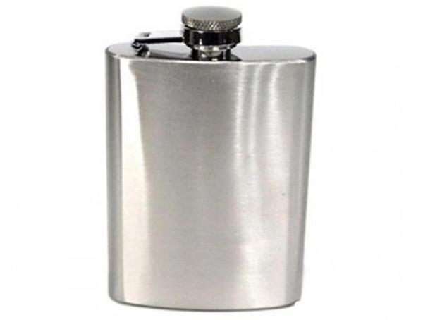 9 oz Çelik Kanyak İçki Matarası - Image 1