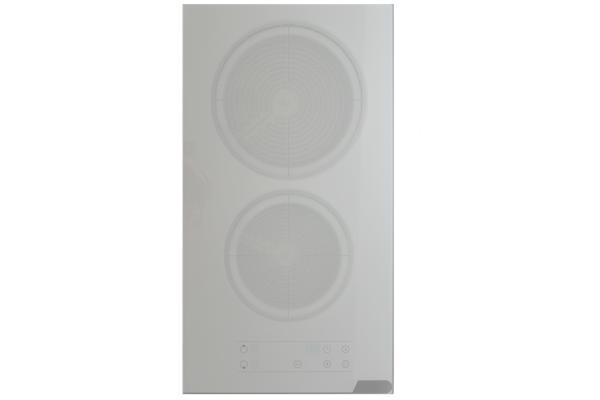 ALVEUS Beyaz İkili Vitro Seramik Ankastre Elektrikli Domino Ocak - Image 1