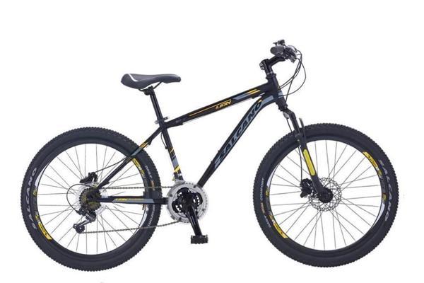 Salcano Lion 26 HD Fren 21 Vites 26 Jant Dağ Bisikleti Siyah Sarı 15 Kadro - Image 1