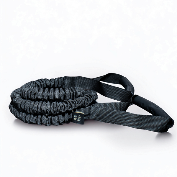 Rebuwo Direnç Egzersiz Lastiği – 4.5Kg 10LBS Fitness ve Güç Antrenman Lastiği, 140cm Lastikli Siyah Elcikli Hortum Kolon - Image 1