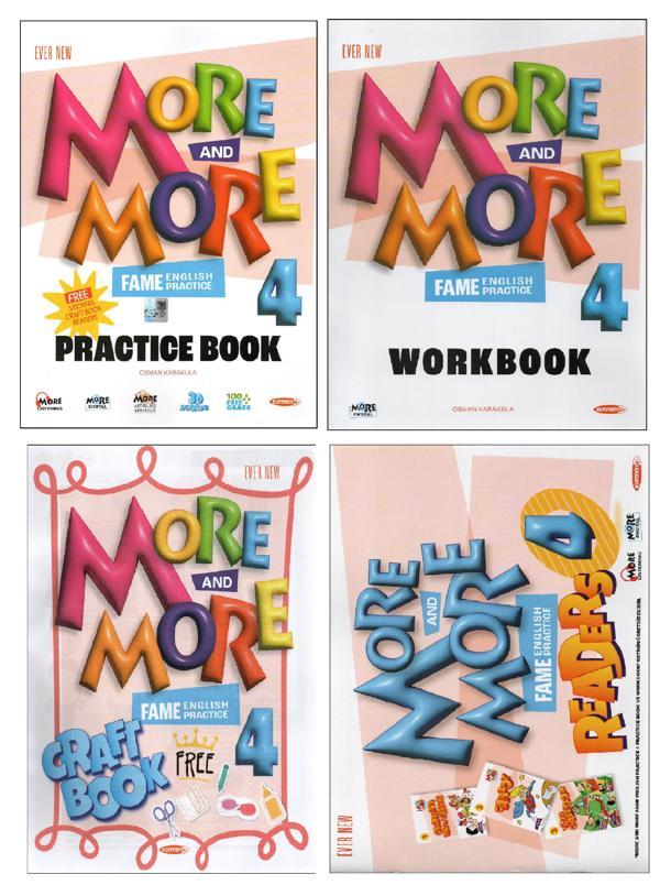Kurmay Elt More and More 4.Sınıf Practice Book+Work Book +Craft Book+Readers - Kurmay Yayınları - Image 1