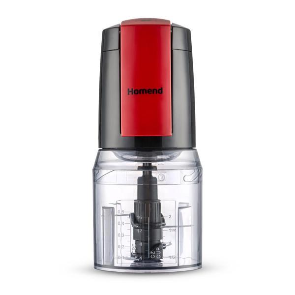 Homend Robochop 2110h Doğrayıcı Siyah Kırmızı - Image 1