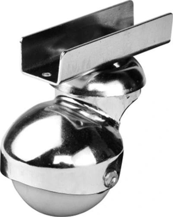 Hts 208-U - 50 mm Küre U Tablalı Çift Bilyalı Krom Teker - Image 1
