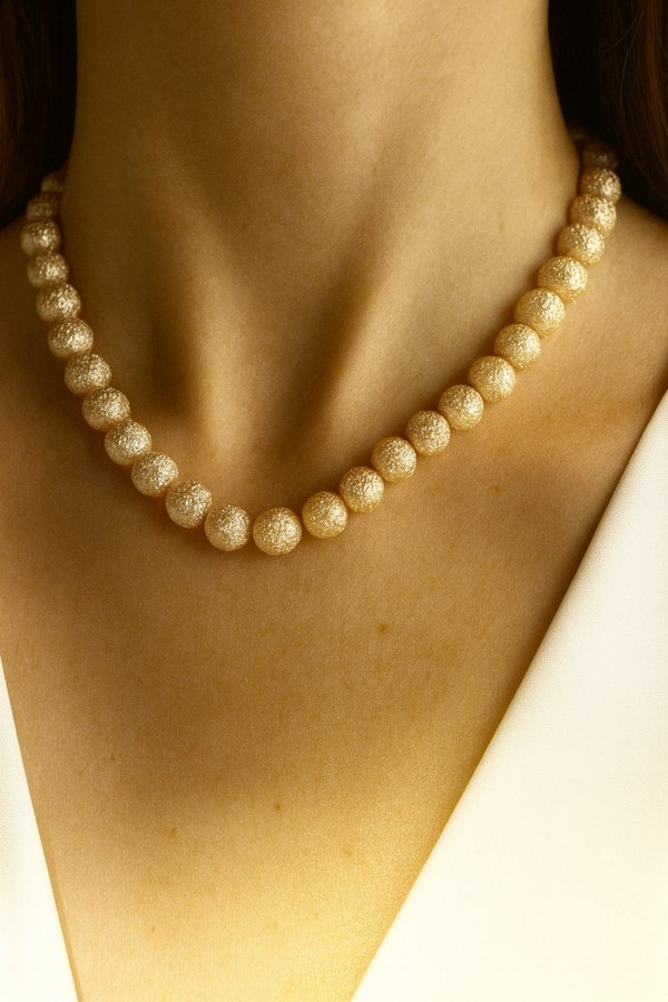 İnci Toplu Renkli Kadın Bijuteri Kolye - Image 1