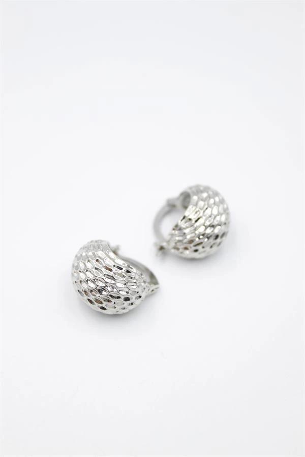 Top Küpe - Gümüş - Image 1