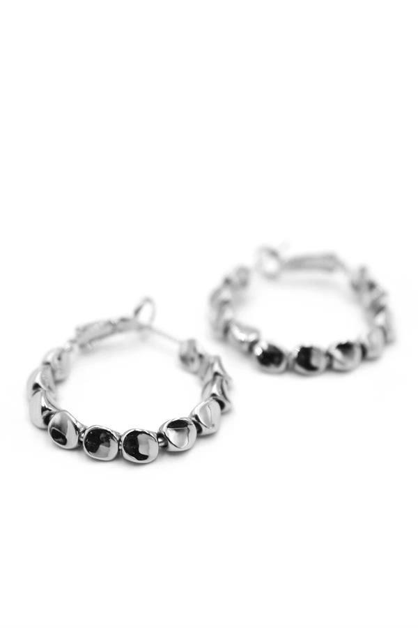 Halka Küpe - Gümüş - Image 1