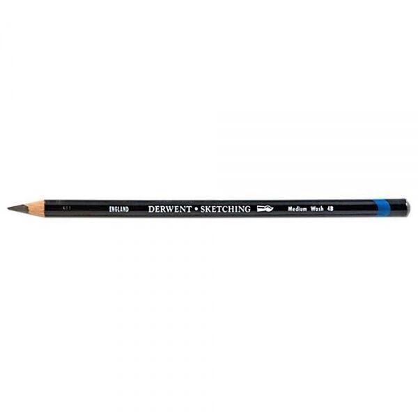 Supertrend Watersoluable Sketching Pencil Suda Çözünebilen Eskiz Kalemi 4B - Medium Wash - Image 1