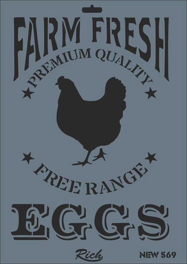 Supertrend Stencil Boyama Şablonu 25x35 cm. NEW-569 - Image 1